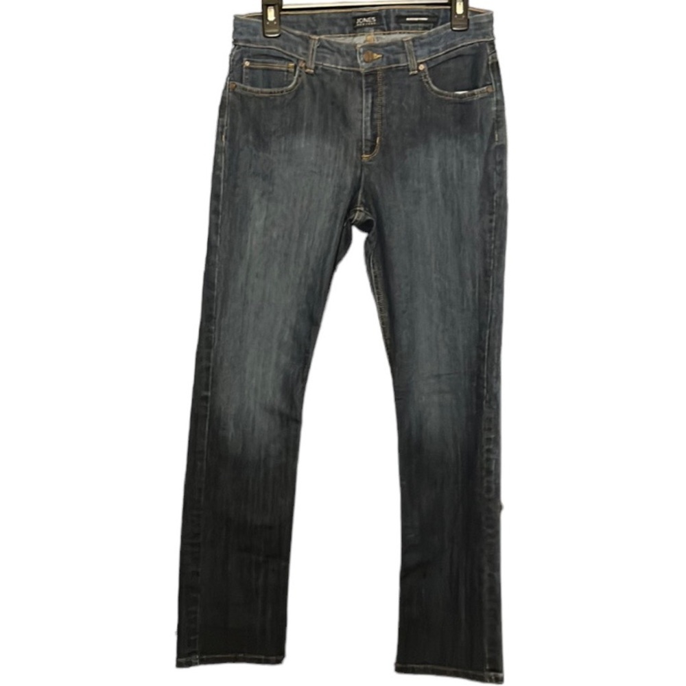 Jones New York Jeans Bleecker Bootleg Classic Stretch Denim Blue